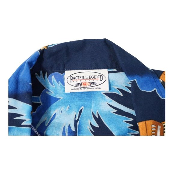 Vintage Pacific Legend Apparel Hawaiian Men Shirt 3XL Button Up Music Band - Picture 4 of 4